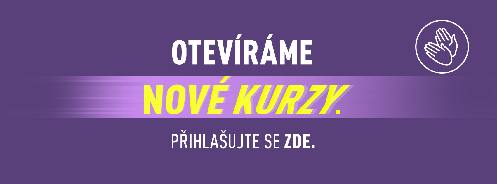 OTEVÍRÁME ZIMNÍ SEMESTR KURZŮ!