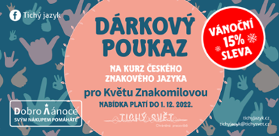 Vánoční sleva na dárkové poukazy na kurzy